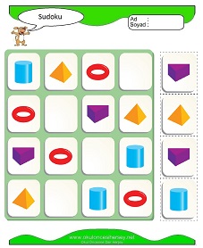 Sudoku Çocuk Bulmacaları